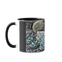 Kaktusträdgård i den Orion muggen