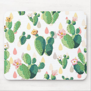 Kaktustryck Mousepad Musmatta