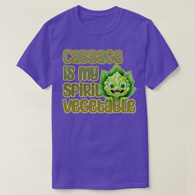 Kål är min egen sprit Vegetable T Shirt (Design framsida)