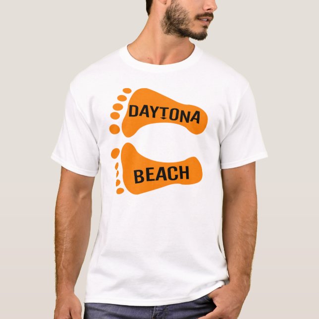 Kal fot Daytona Beach Tee Shirt (Framsida)