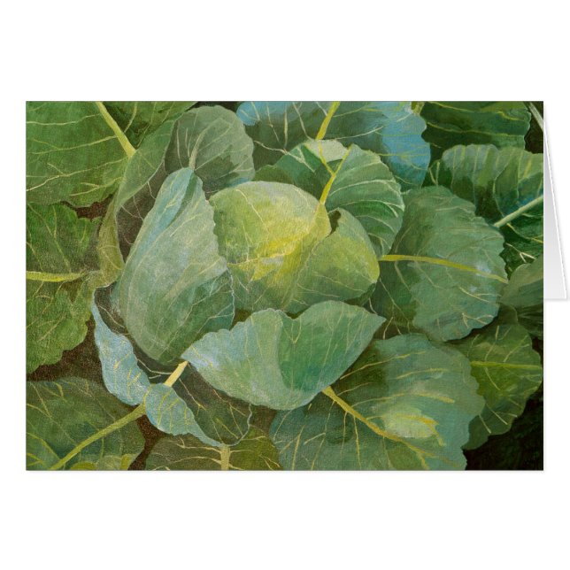 Kål Hälsningskort (Framsidan Horizontal)
