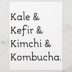 Kål Kefir Kimchi Kombucha