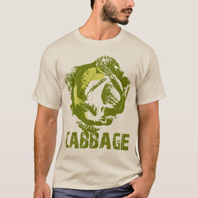 Kål-pop Art T-Shirt (Framsida)
