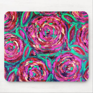 KÅL ROSA Mousepad Musmatta