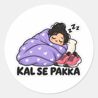 Kal Se Pakka Lazy Burrito Klistermärke