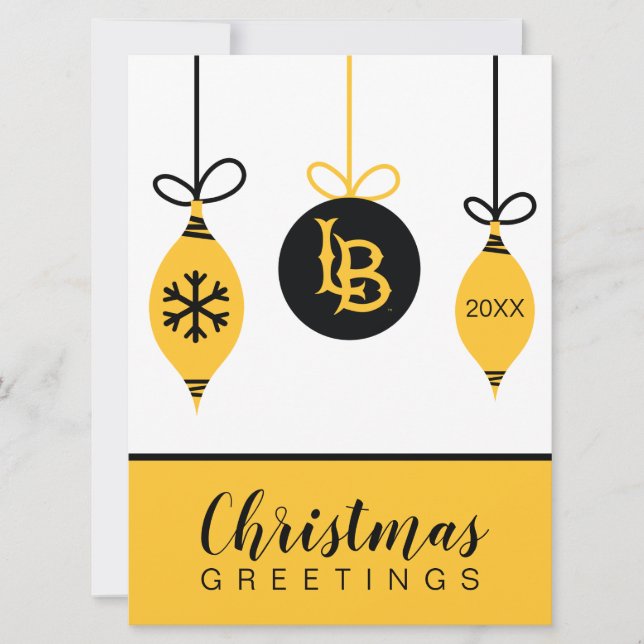 Kal State Long Beach Julkort (Framsida)