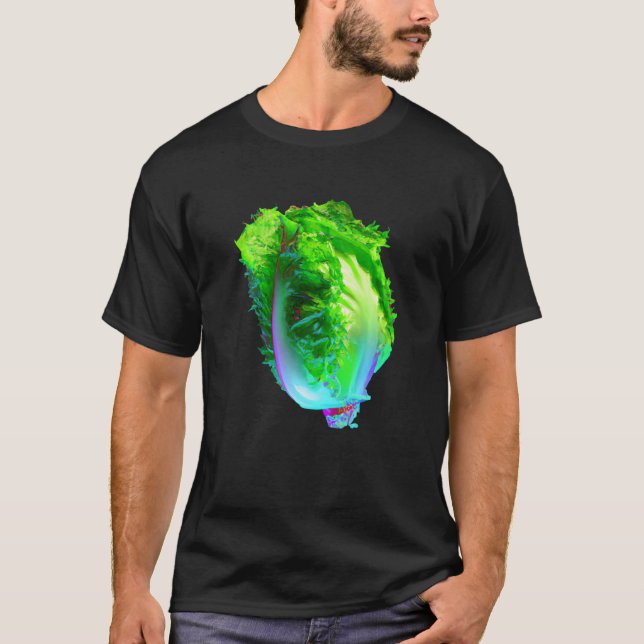 Kål vegan vegetarisk t shirt (Framsida)