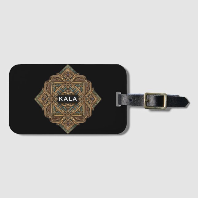KALA: Den Gilded Relic Bagagebricka (Framsida horisontal)