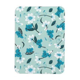 Kala Mönster Cute Animal and Nature Art Magnet
