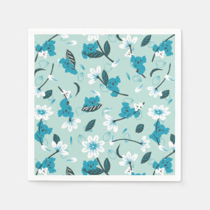 Kala Mönster Cute Animal and Nature Art Pappersservett