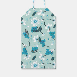 Kala Mönster Cute Animal and Nature Art Presentetikett