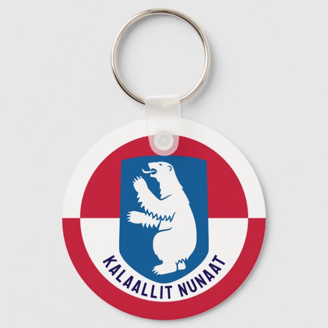 Kalaallit Nunaat Nyckelring (Framsida)