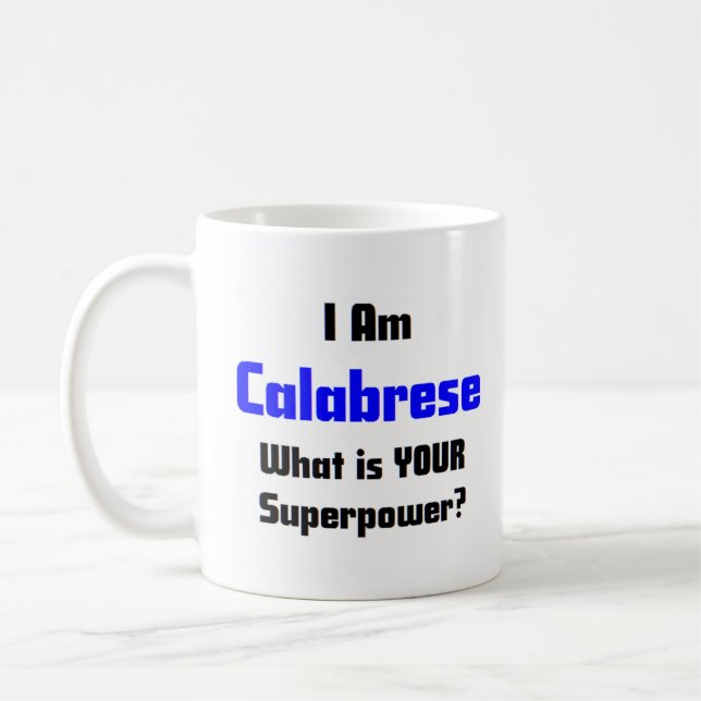 kalabres kaffemugg (Vänster)