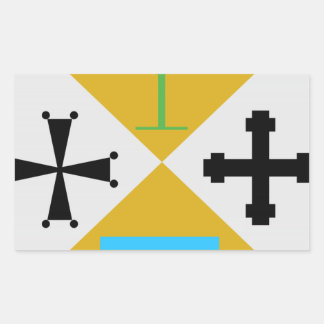 Kalabrien (Italien) Jackar Arm Rektangulärt Klistermärke