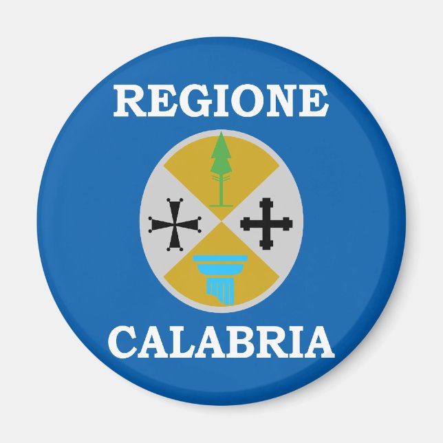 Kalabrien, Italien Magnet (Framsidan)