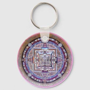 Kalachakra Mandala Tibetansk buddhist Nyckelring