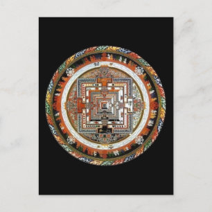 Kalachakra Mandala Vykort