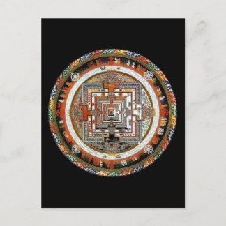 Kalachakra Mandala Vykort