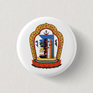 Kalachakra Mantra Tibetansk Buddhist Knapp