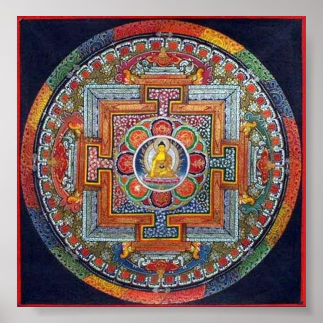 Kalachakra Tantra Poster (Framsidan)