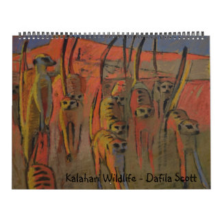 Kalahari djurliv - kalender