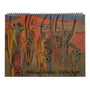 Kalahari djurliv - kalender