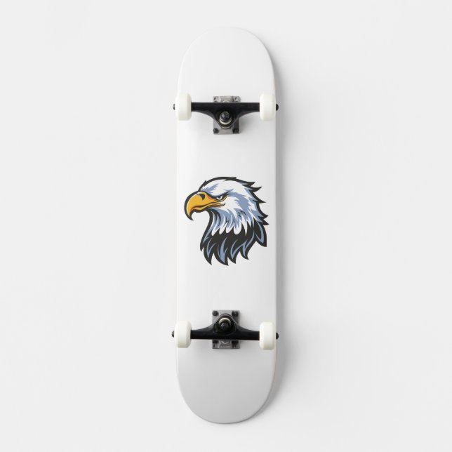 Kalahästhuvud Mini Skateboard Bräda 18,5 Cm (Framsida)