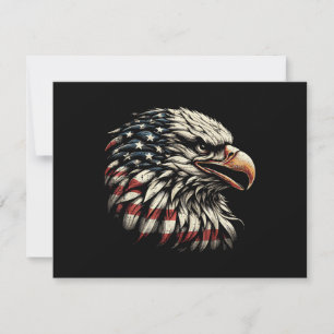 Kalahavshuvud Amerikansk Flagga USA Patriotiska Mä