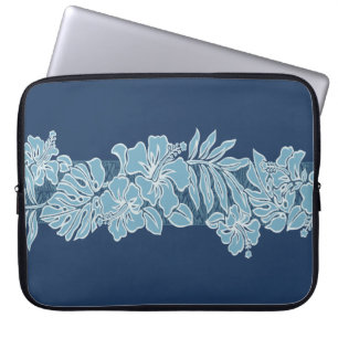 Kalaheo Hawaiian Hibiscus Tapa Laptop Wetdress Bag Sleeve