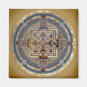 Kalakakra Mandala B Magnet