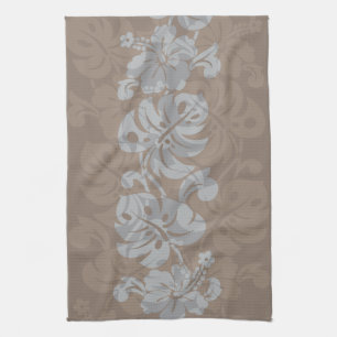 Kalakaua Hawaiian Hibiscus Gräns KL302 Kökshandduk