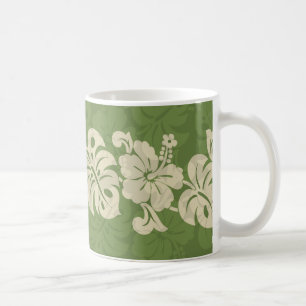 Kalakaua Hawaiiansk Hibiskus Kant KL301 Kaffemugg