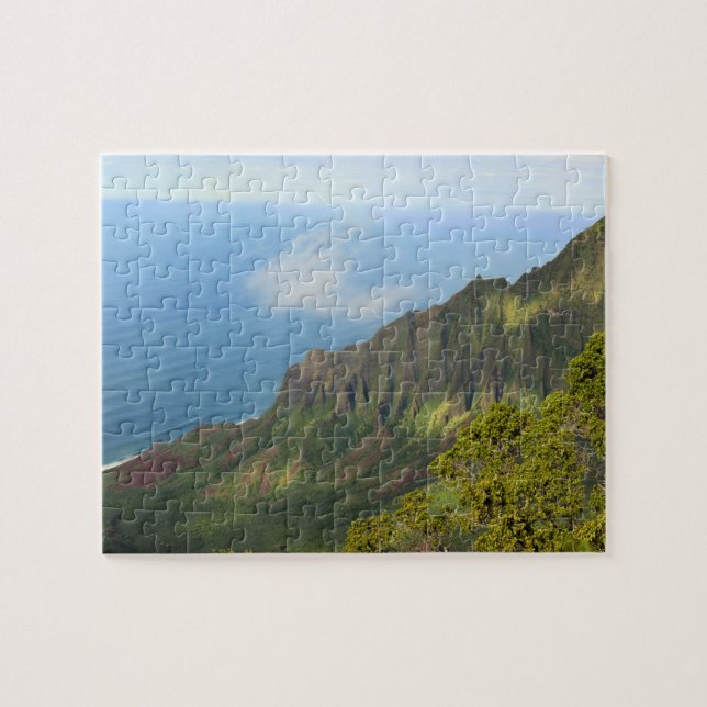 Kalalau Lookout - Kauai, Hawaii - 8x10 - 110 pcs. Pussel (Horisontell)