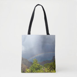 Kalalau Rainbow All-Over Tote Tygkasse