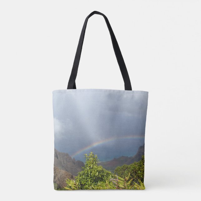 Kalalau Rainbow All-Over Tote Tygkasse (Baksida)