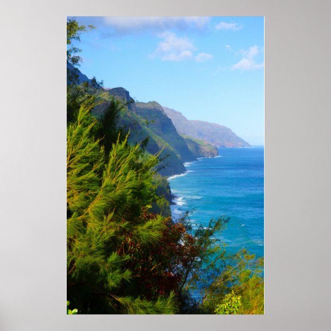 Kalalau Trail Poster (Framsidan)