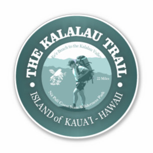 Kalalau Trail (T) Klistermärken