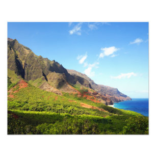 Kalalau Valley Kauai Hawaii Fototryck