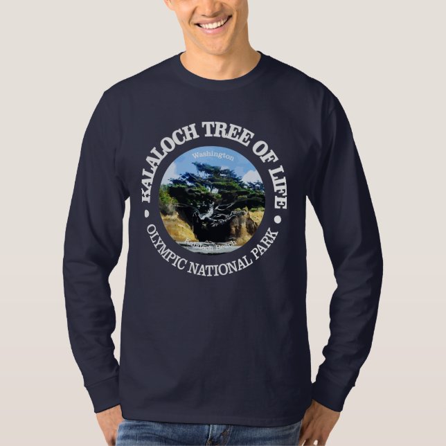 Kalaloch Livets träd T Shirt (Framsida)