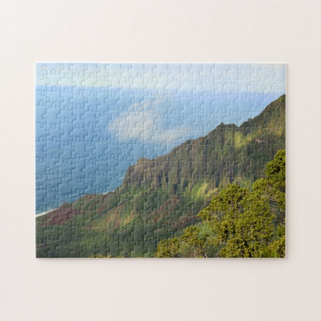 Kalalu Overlook - Kauai, Hawaii - 11 x 14 - 252 pc Pussel (Horisontell)
