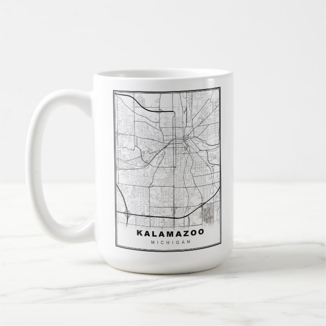 Kalamazoo Karta Kaffemugg (Vänster)