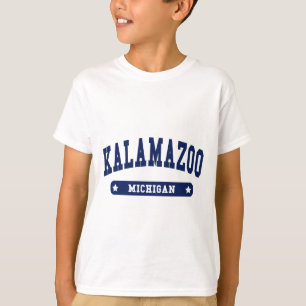 Kalamazoo Michigan College Stil T-skjortor T Shirt
