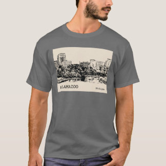 Kalamazoo Michigan Överstorlek T Shirt