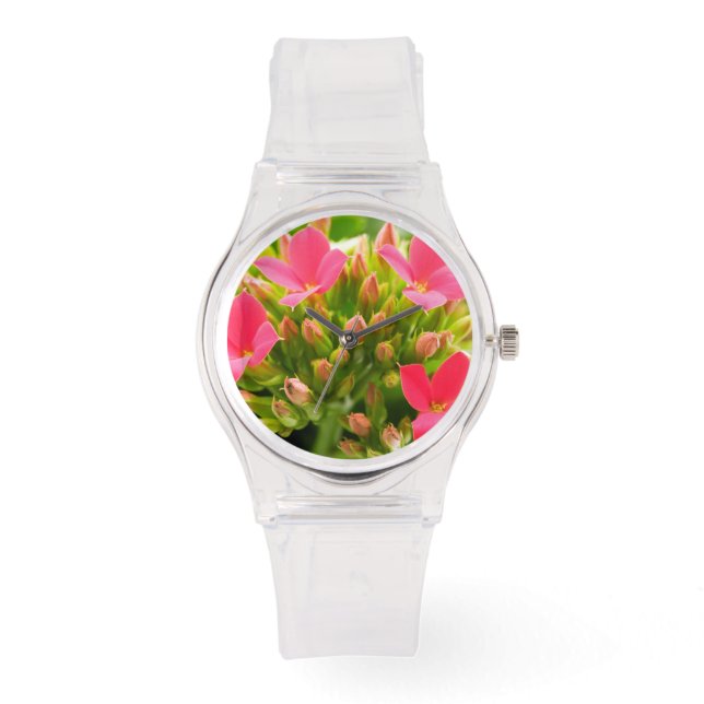 Kalanchoe blossfeldiana armbandsur (Framsida)