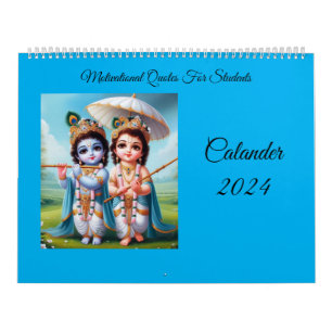 Kalander 2024 Motiverande citat från Bhagawad Gita Kalender