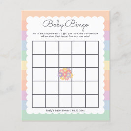 Kalasflickor Könsneutral Bebis Shower Bingo
