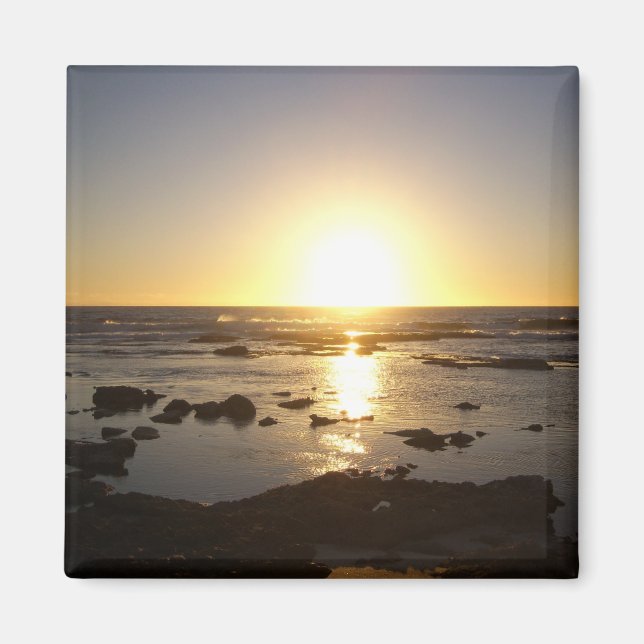 Kalbarri Beach Sunset Magnet (Framsidan)