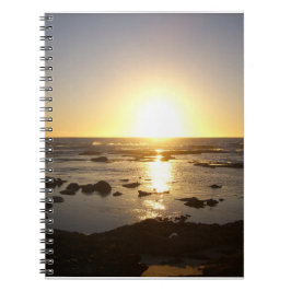 Kalbarri Beach Sunset Spiral Notebook Anteckningsbok
