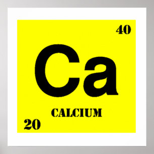 Kalcium Poster