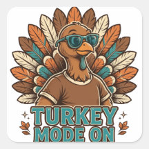 Kalcocksläge På Rolig Thanksgiving Kalkon Med Solg